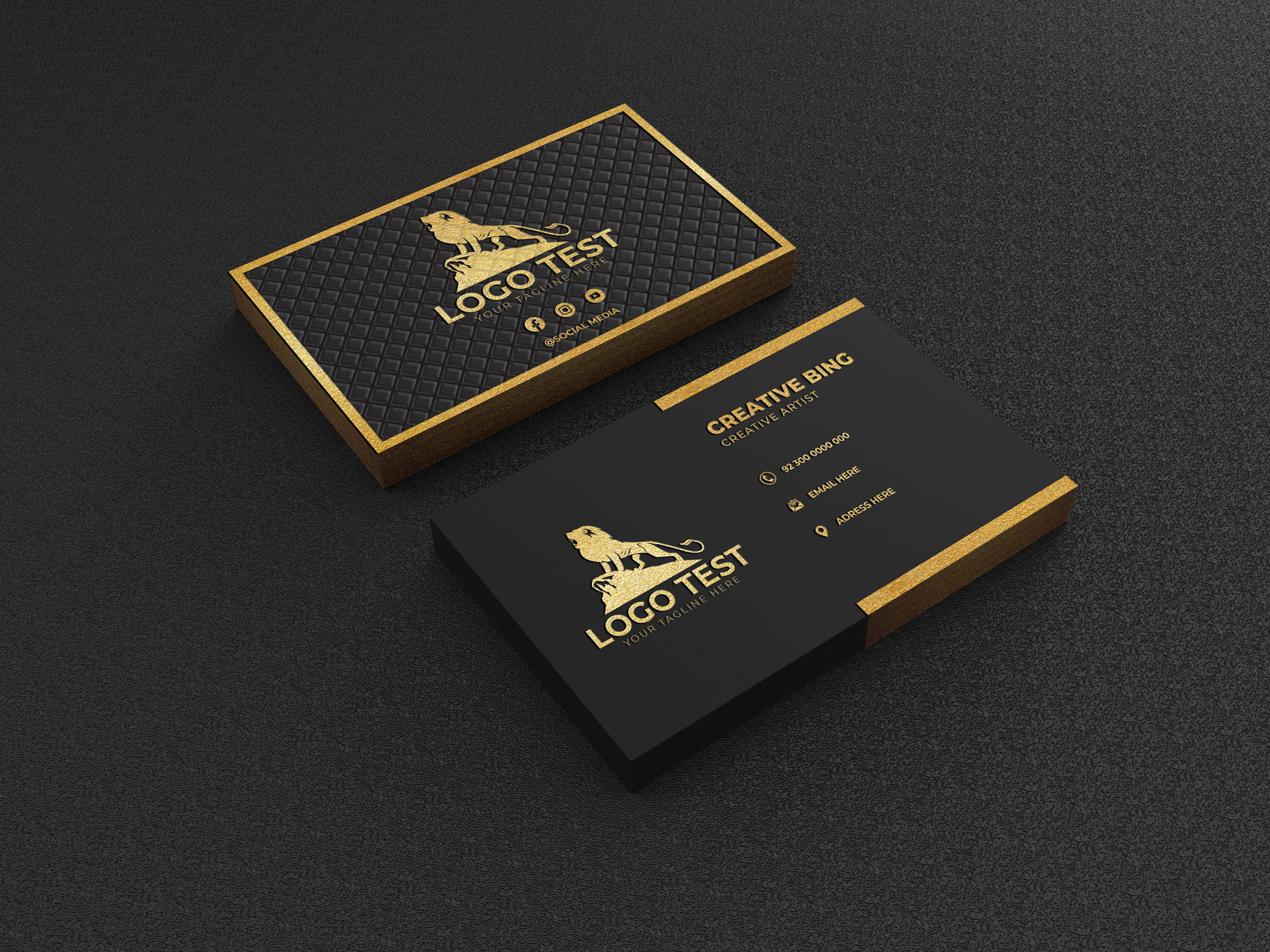 Gold-Metallic-Business-Card